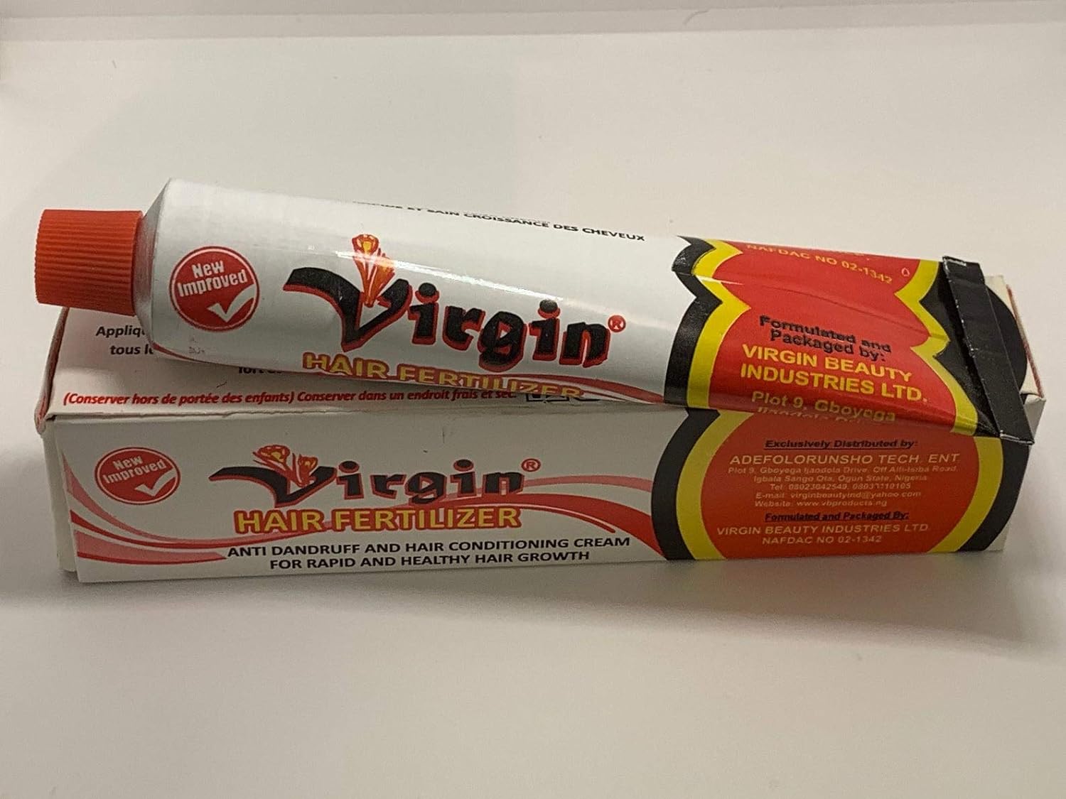 VIRGIN Hair Fertilizer Anti Dandruff & Conditioning Hair Cream 125gm For Rapid and Healthy Hair Growth Hair Conditioning Cream Hair & Scalp Care