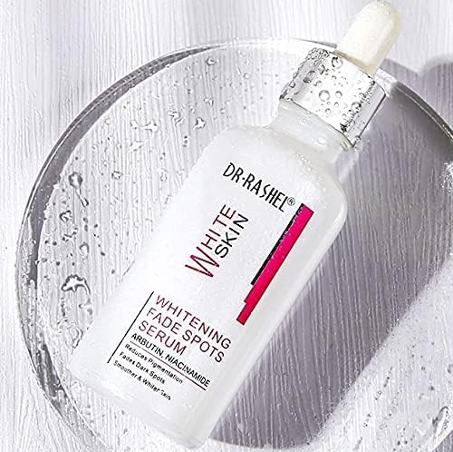 4 Pack Dr Rashel Fade Dark Spots Skin Care Series Kit  Contains Cleanser, Serum, Day Cream and Night Cream (4 Piece Set)  Arbutin and Niacinamide Long Lasting Shine Natural Glow Look Skin Care Set