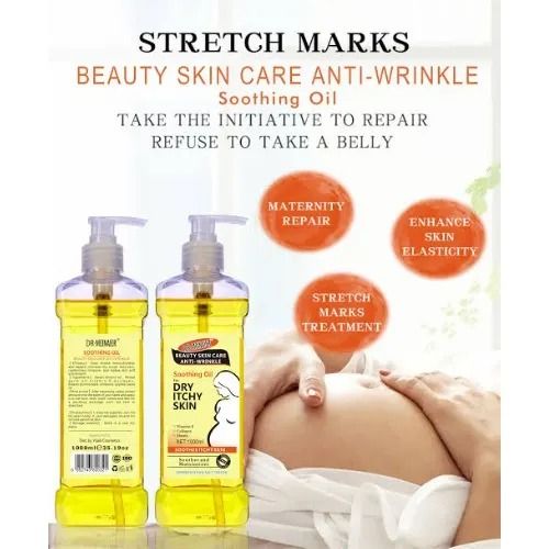 Dr Meinaier Stretch Mark Anti-wrinkle Soothing Oil - 1000ml Anti-Aging & Antioxidant Evens Texture & Exfoliates Firming & Lightening Personal Care Body Care