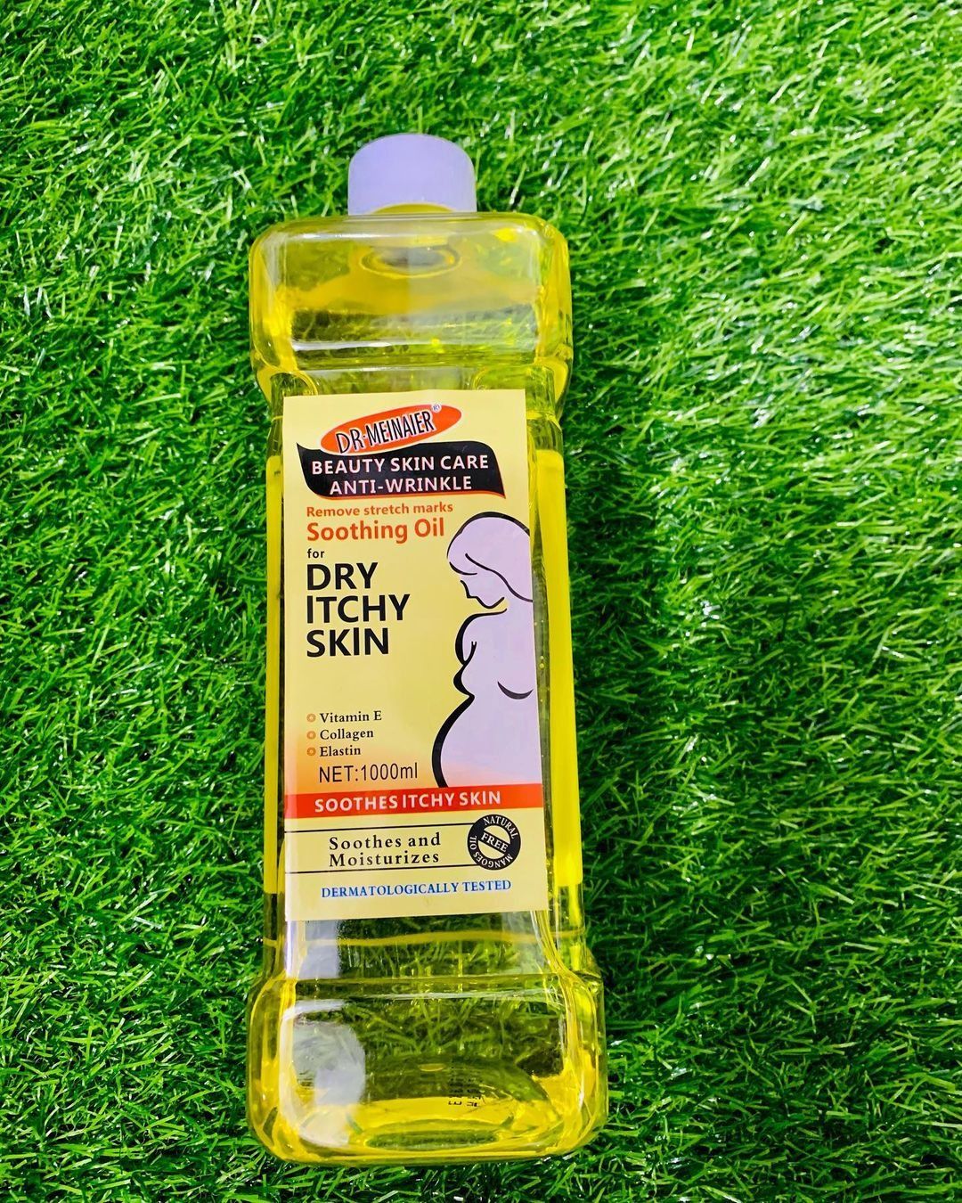 Dr Meinaier Stretch Mark Anti-wrinkle Soothing Oil - 1000ml Anti-Aging & Antioxidant Evens Texture & Exfoliates Firming & Lightening Personal Care Body Care