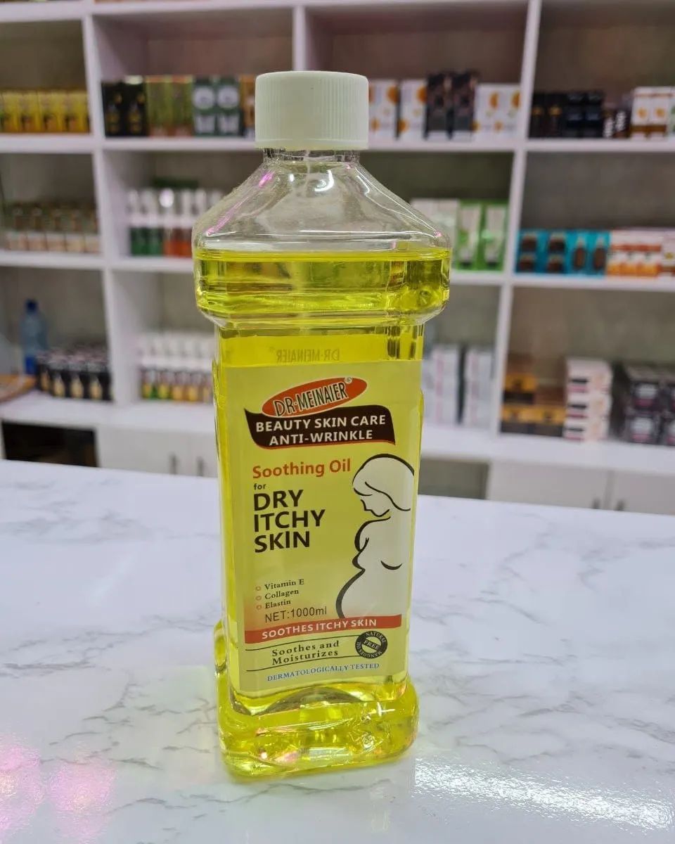 Dr Meinaier Stretch Mark Anti-wrinkle Soothing Oil - 1000ml Anti-Aging & Antioxidant Evens Texture & Exfoliates Firming & Lightening Personal Care Body Care