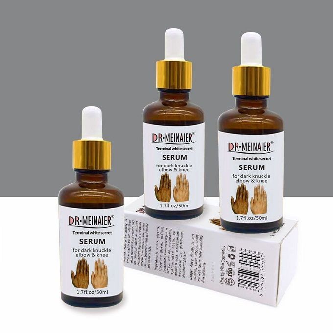 DR MEINAIER Terminal White Secret Serum For Dark Knuckle Elbow & Knee, 50ml Whitening Skin Revitalizer Nourishing Moisturizer Lightening Firming Anti-Wrinkle Creams & Moisturizers 50ml