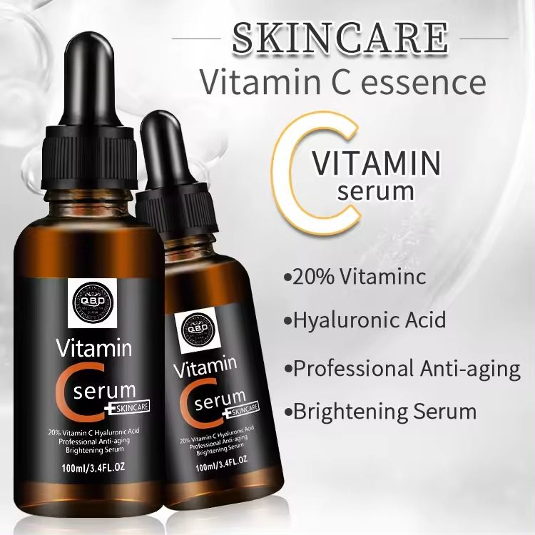 Best Price For QBD High Quality Pure Best Skin Care Vitamin C Serum Hyaluronic Acid Moisturize