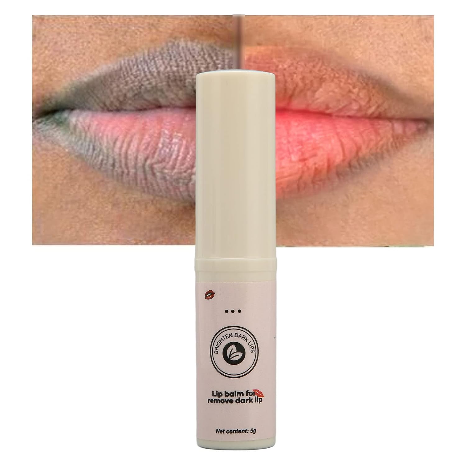 Lip Balm, Moisturising Lip Care for Removing Dark Lips, Brightening Moisturising Lip Repair Balm, Moisturising Lip Balm Restores Colour and Shine Balms and Moisturizers