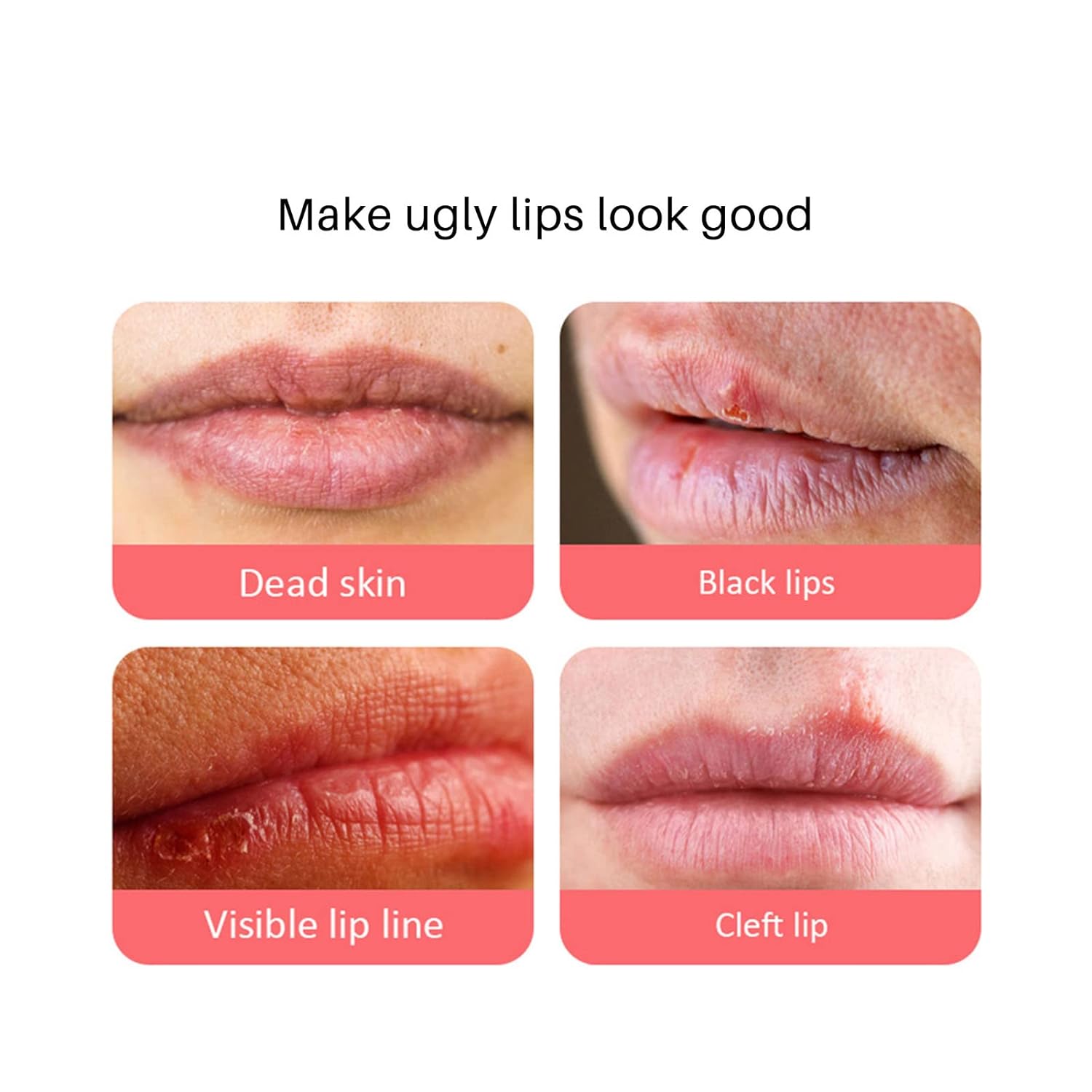 Lip Balm, Moisturising Lip Care for Removing Dark Lips, Brightening Moisturising Lip Repair Balm, Moisturising Lip Balm Restores Colour and Shine Balms and Moisturizers