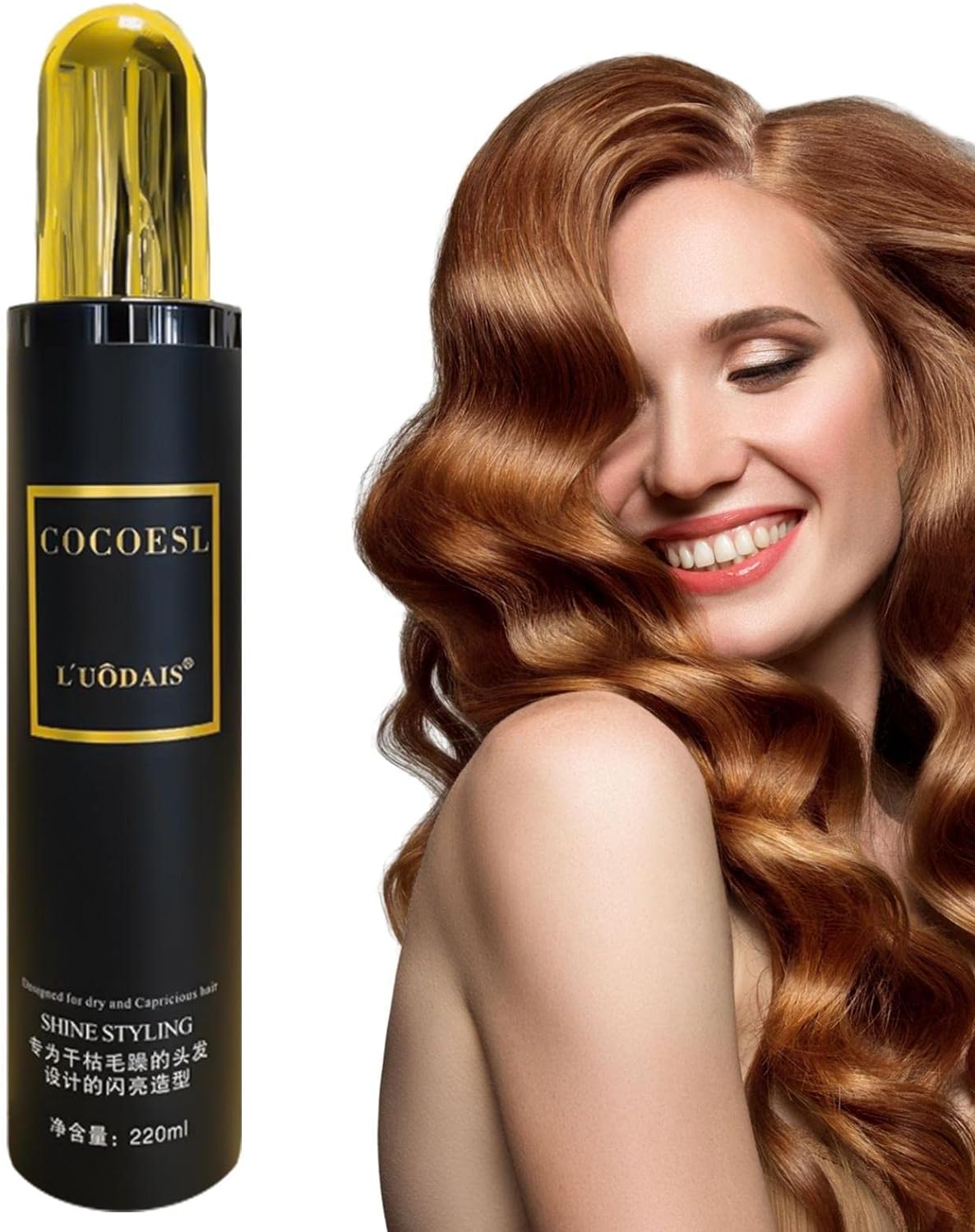 Pheromone Hair Spray - Long Lasting Perfume Spray Oil for Hair | 220ml Pheromone Spray Repair Solution for Rough Frizzy Dry And Tangled Hair Styling Hair Sprays