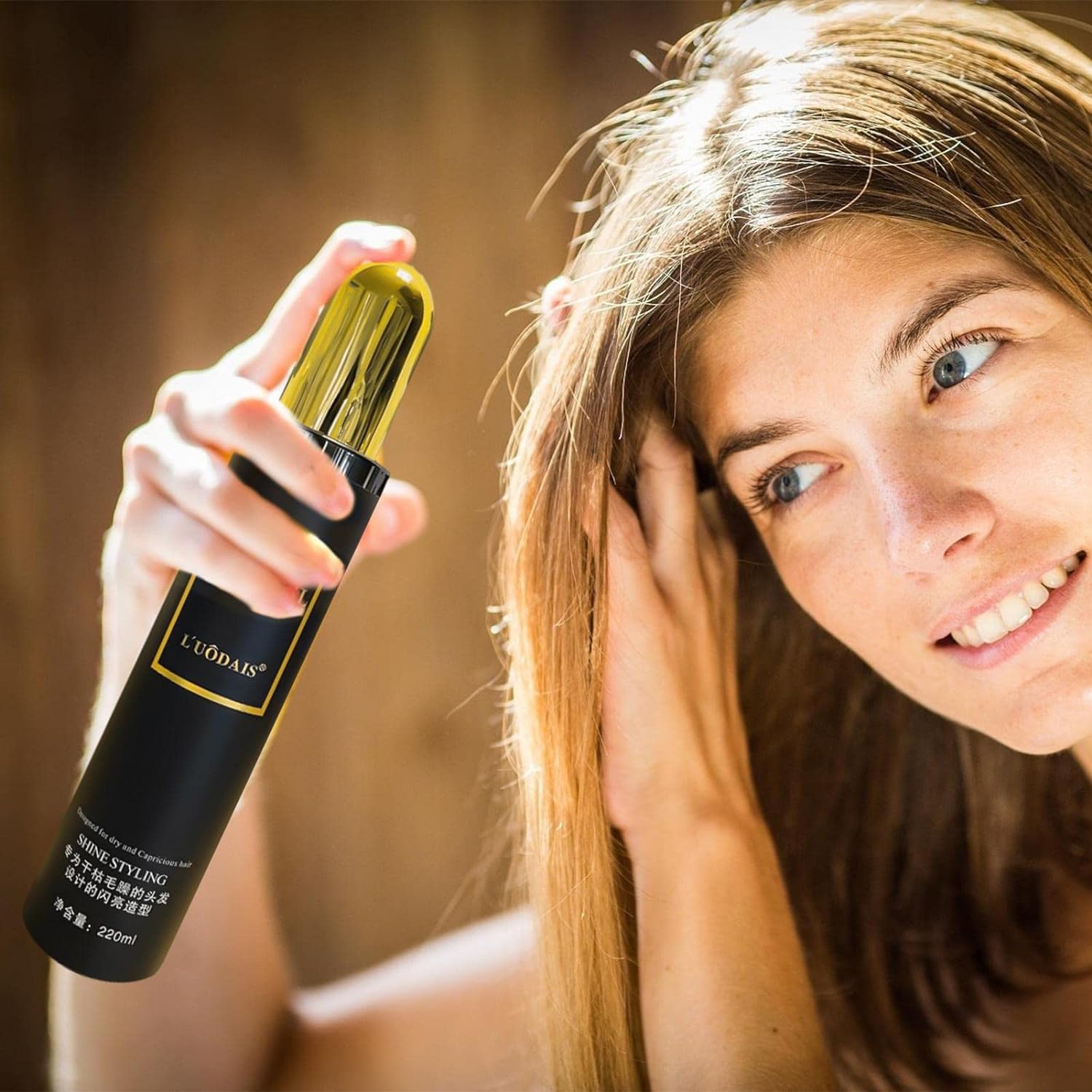 Pheromone Hair Spray - Long Lasting Perfume Spray Oil for Hair | 220ml Pheromone Spray Repair Solution for Rough Frizzy Dry And Tangled Hair Styling Hair Sprays