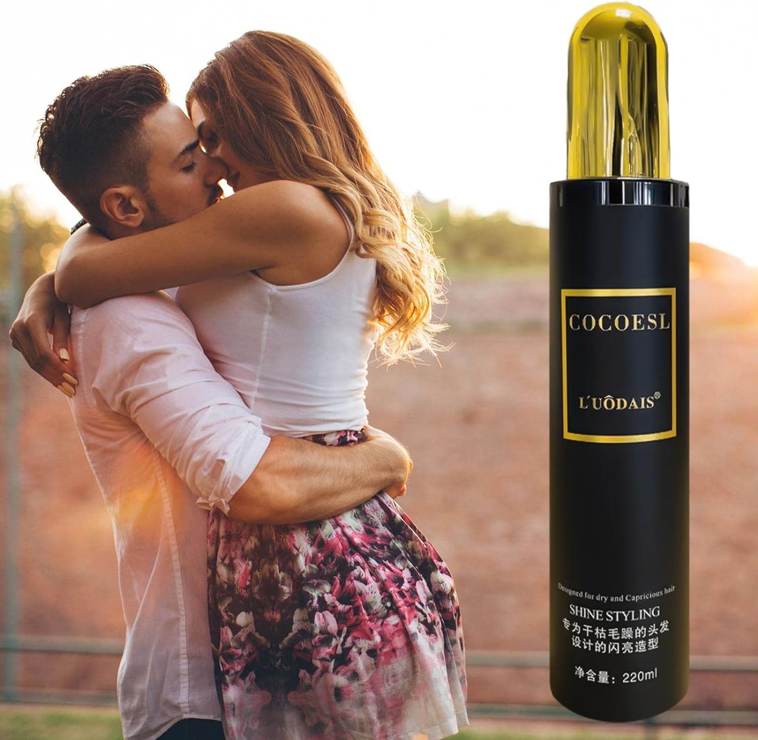 Pheromone Hair Spray - Long Lasting Perfume Spray Oil for Hair | 220ml Pheromone Spray Repair Solution for Rough Frizzy Dry And Tangled Hair Styling Hair Sprays