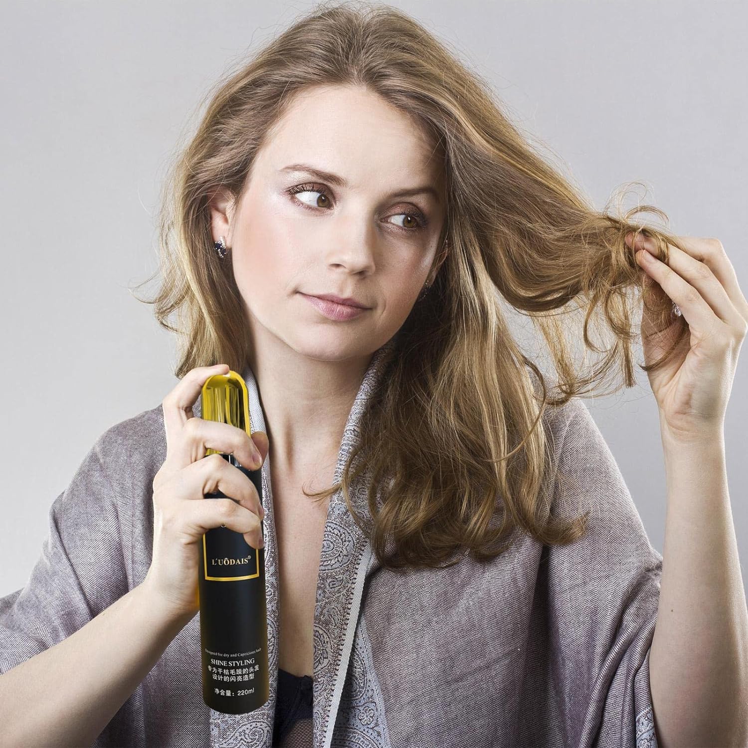 Pheromone Hair Spray - Long Lasting Perfume Spray Oil for Hair | 220ml Pheromone Spray Repair Solution for Rough Frizzy Dry And Tangled Hair Styling Hair Sprays