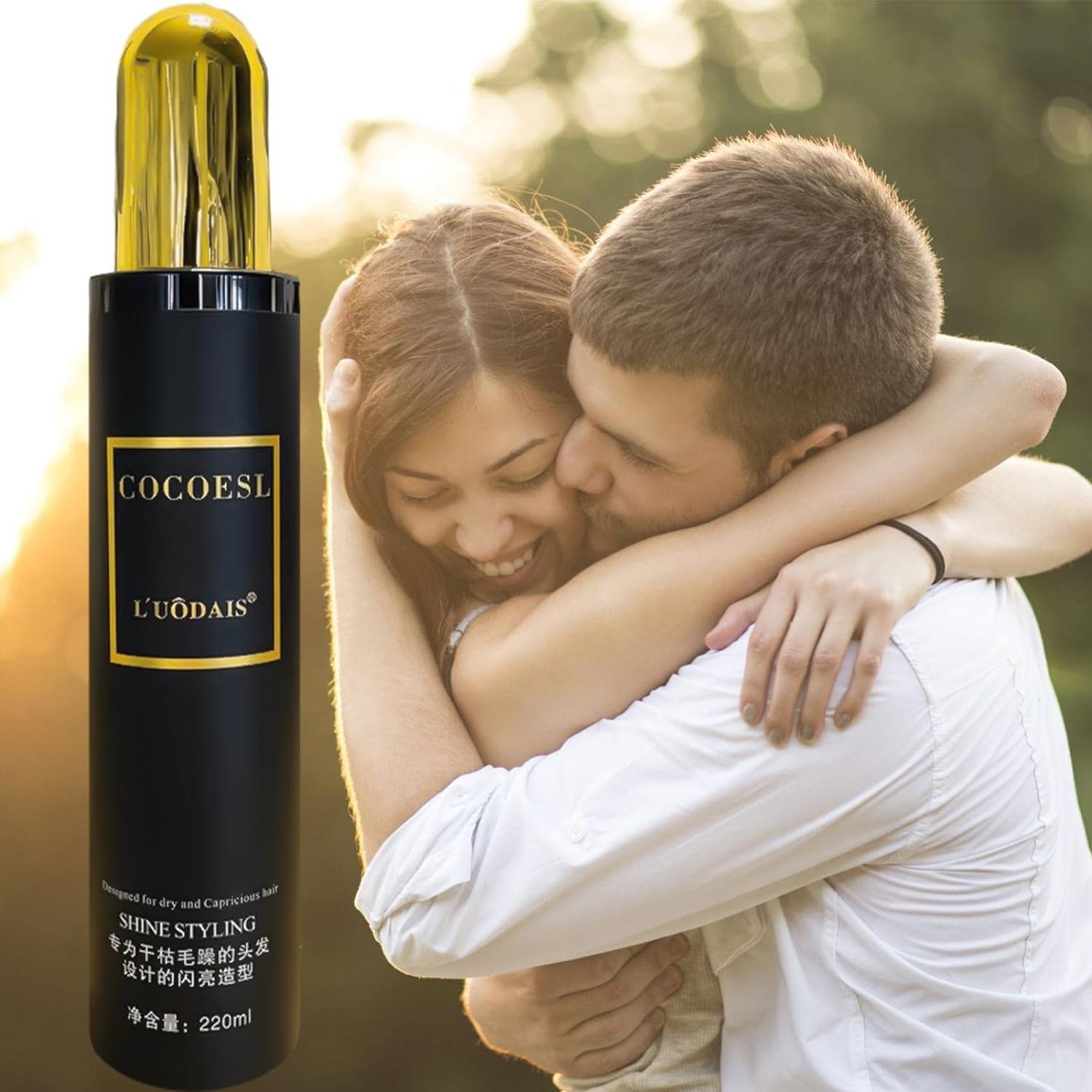 Pheromone Hair Spray - Long Lasting Perfume Spray Oil for Hair | 220ml Pheromone Spray Repair Solution for Rough Frizzy Dry And Tangled Hair Styling Hair Sprays