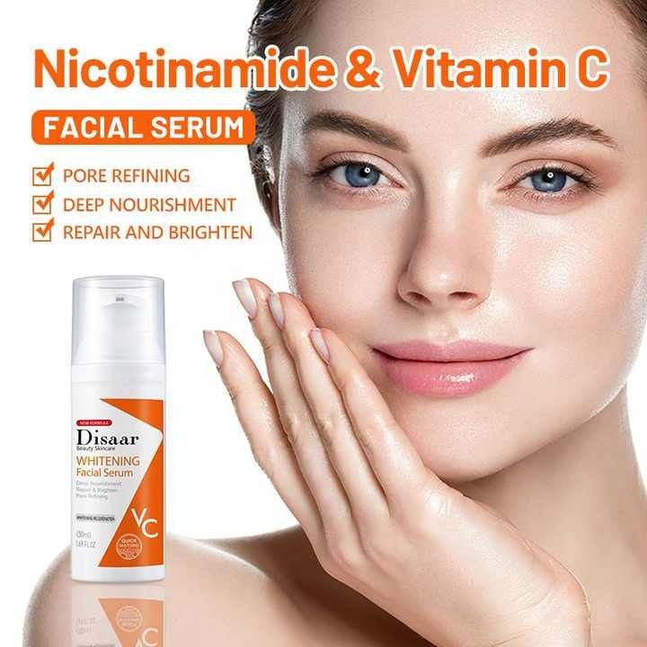 Disaar beauty skincare Vitamin C whitening facial serum 50ml Advanced Antioxidant Serum Advanced Antioxidant Serum With Collagen and Vitamin C Personal Care Face Serum