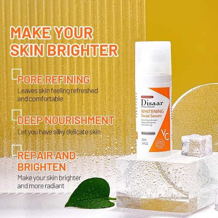 Disaar beauty skincare Vitamin C whitening facial serum 50ml Advanced Antioxidant Serum Advanced Antioxidant Serum With Collagen and Vitamin C Personal Care Face Serum