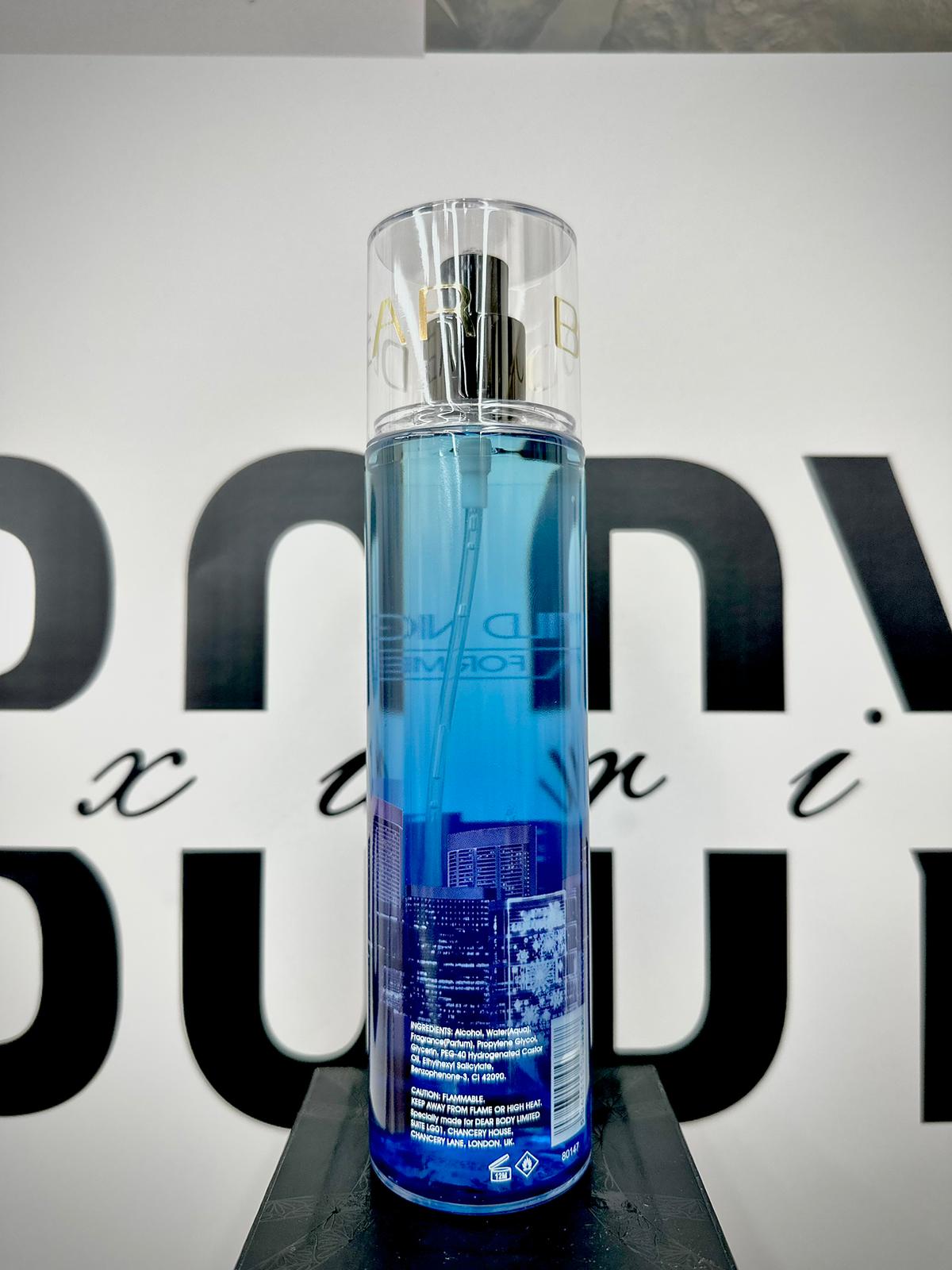 2 Pack Dear Body Wild Nights For Men Body Mist Unique and Thought Provoking Fragrance Fresh Fragrance Body Splash Wild Nights For Men Best Gift For Someone Body Sprays Signature Collection