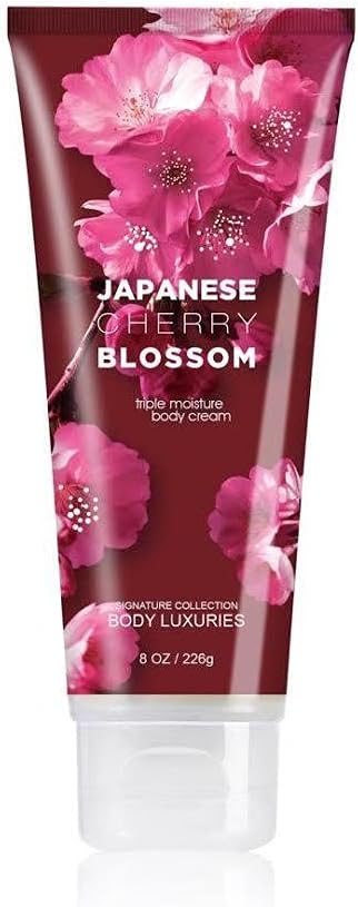 5 Pack Dear Body Japanese Cherry Blossom and Pump Lotion, Shower Gel, Mist, Cream and Body Lotion Sweet Fresh Scent Signature Collection Body Luxuries Body Washes 5 in 1 Set