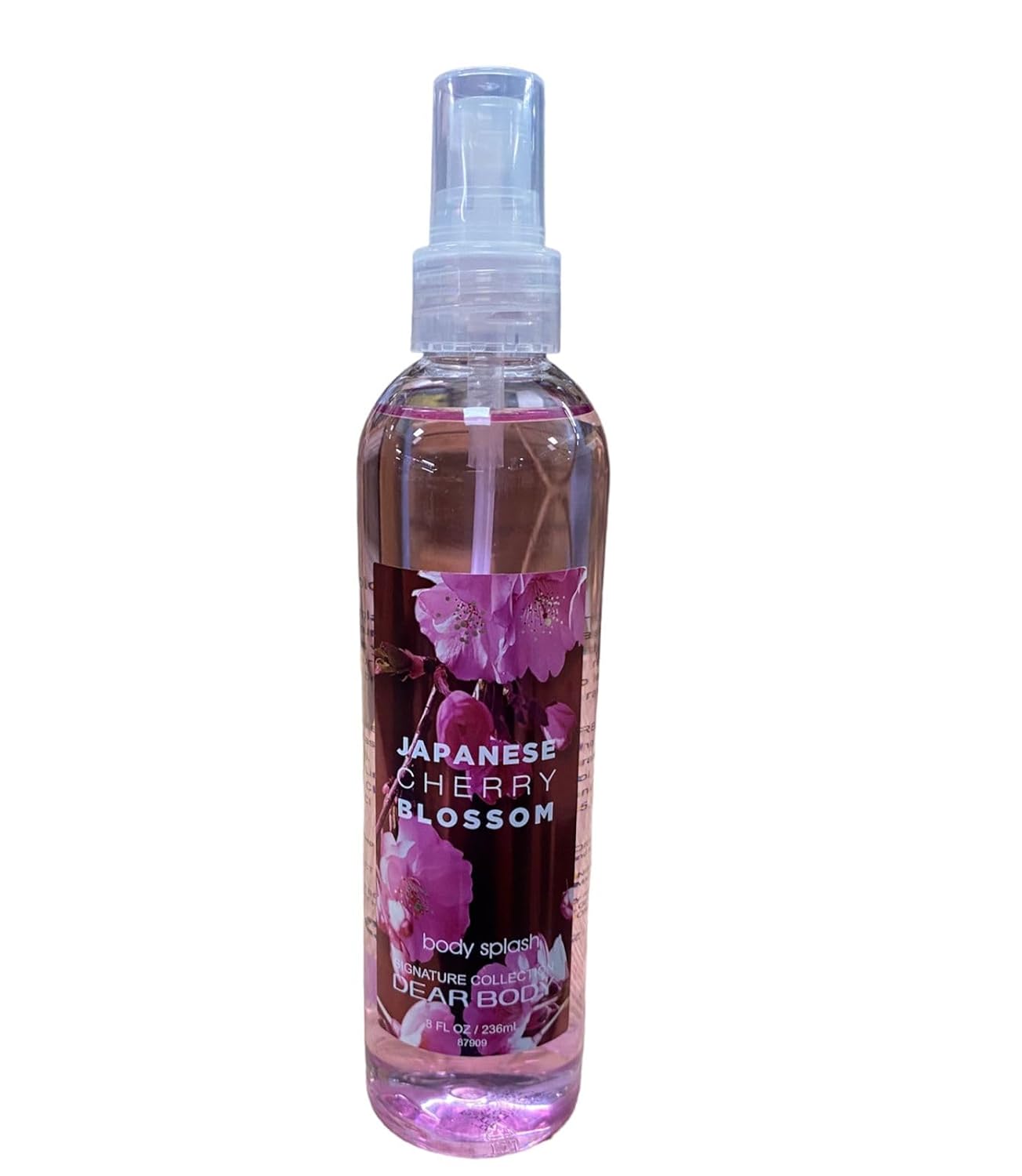 5 Pack Dear Body Japanese Cherry Blossom and Pump Lotion, Shower Gel, Mist, Cream and Body Lotion Sweet Fresh Scent Signature Collection Body Luxuries Body Washes 5 in 1 Set
