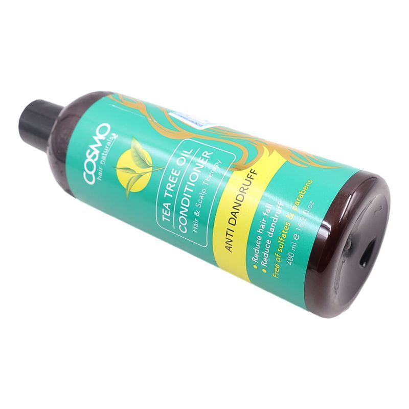 2 Pack Tea Tree Oil Conditioner + Argan & Wheat Oil Shampoo Set 480ml Moisturizing Hair and Scalp Care Healthy Scalp Hair Conditioning Reduces Hair Loss Free of Sulfates and Parabens Supreme Hair Care