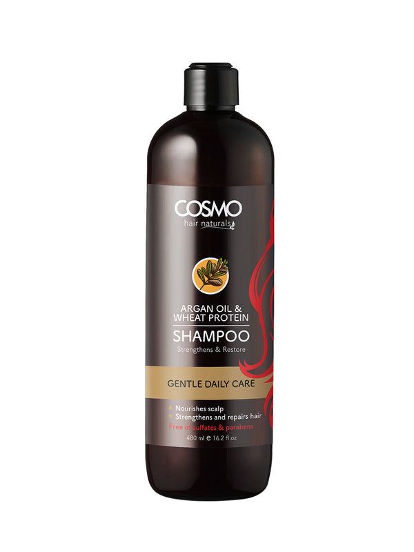 2 Pack Tea Tree Oil Conditioner + Argan & Wheat Oil Shampoo Set 480ml Moisturizing Hair and Scalp Care Healthy Scalp Hair Conditioning Reduces Hair Loss Free of Sulfates and Parabens Supreme Hair Care
