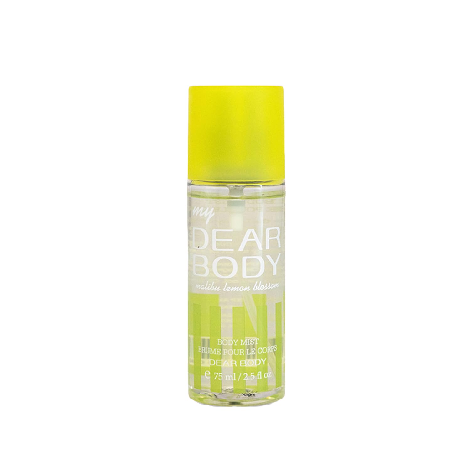 Dear Body Malibu Lemon Blossom Fragrance Mist 250ml Malibu Lemon Blossom Vanilla With Unique Fragrance and Luxuriant Foliage Unisex Fragrance 250ml