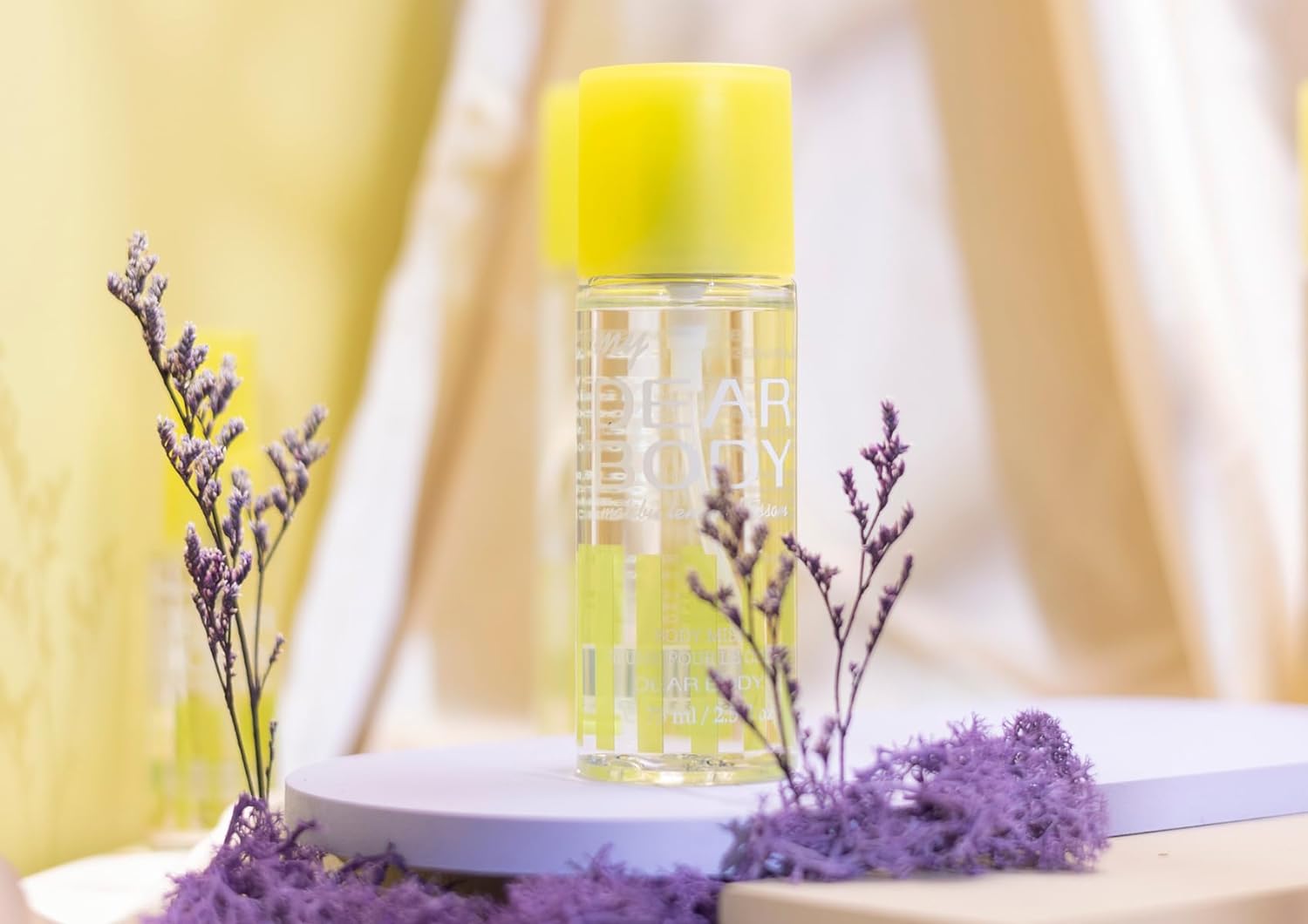Dear Body Malibu Lemon Blossom Fragrance Mist 250ml Malibu Lemon Blossom Vanilla With Unique Fragrance and Luxuriant Foliage Unisex Fragrance 250ml