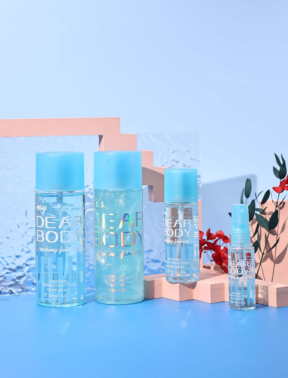 Dear Body Rocking Fantasy Fragrance Mist 250ml With Unique Fragrance and Luxuriant Foliage Unisex Fragrance 250ml Makes You Feel Fresh and Lively Signature Collection