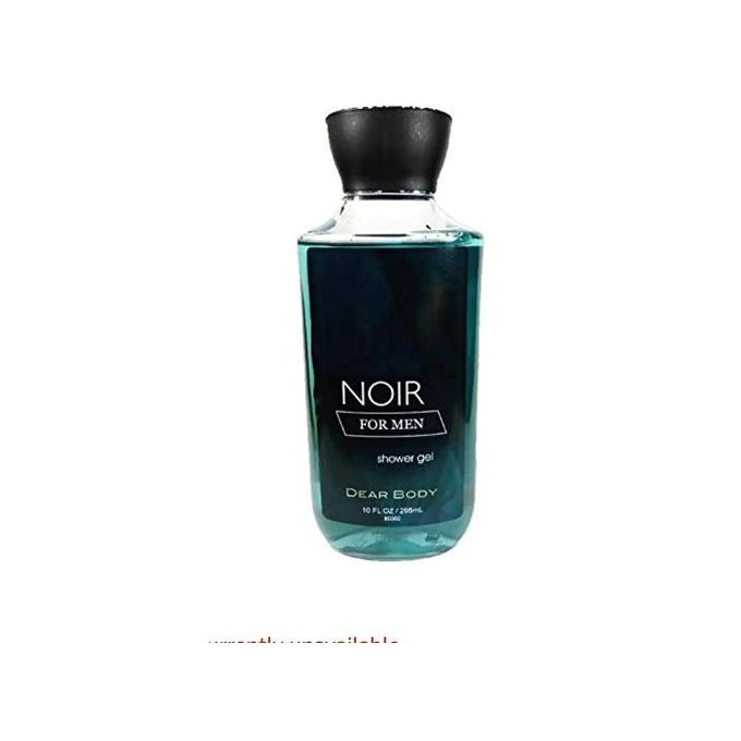Dear Body Noir Shower Gel For Men  2975ml Make Your Skin Soft & Smooth Vitamin E & Aloe Vera Combined with Shea Butter to Nourish Skin Body Washes Shower Gel