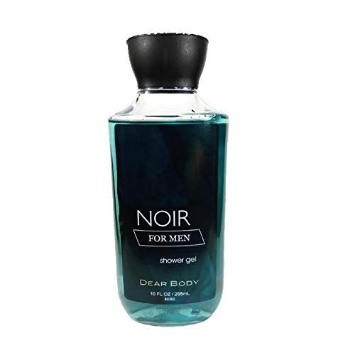 Dear Body Noir Shower Gel For Men  2975ml Make Your Skin Soft & Smooth Vitamin E & Aloe Vera Combined with Shea Butter to Nourish Skin Body Washes Shower Gel