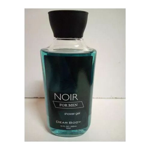 Dear Body Noir Shower Gel For Men  2975ml Make Your Skin Soft & Smooth Vitamin E & Aloe Vera Combined with Shea Butter to Nourish Skin Body Washes Shower Gel