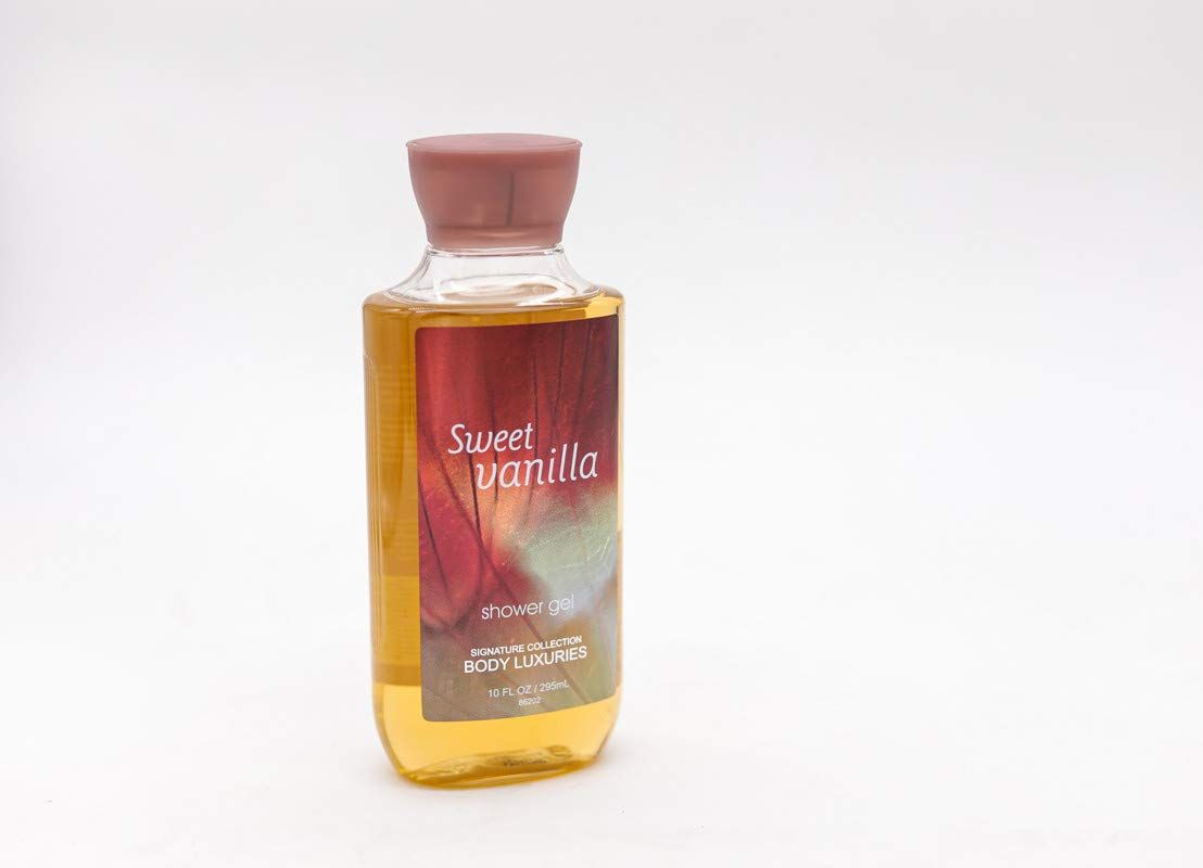 Dear Body Sweet Vanilla Shower Gel 295ml/10 FL OZ Make Your Skin Soft & Smooth Vitamin E & Aloe Vera Combined with Shea Butter to Nourish Skin Body Washes Signature Collection