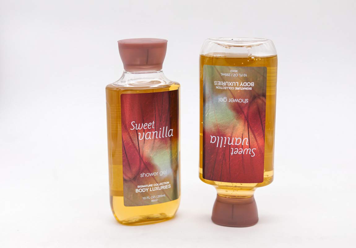 Dear Body Sweet Vanilla Shower Gel 295ml/10 FL OZ Make Your Skin Soft & Smooth Vitamin E & Aloe Vera Combined with Shea Butter to Nourish Skin Body Washes Signature Collection