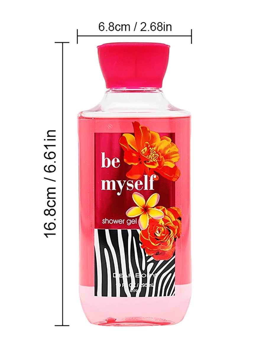Dear Body Be Myself Shower Gel Body Luxuries Signature Collection with Aloe Vera, Grape Seed Extract Revitalizes Smoothens  Body Care Body Washes Signature Collection Body Luxuries