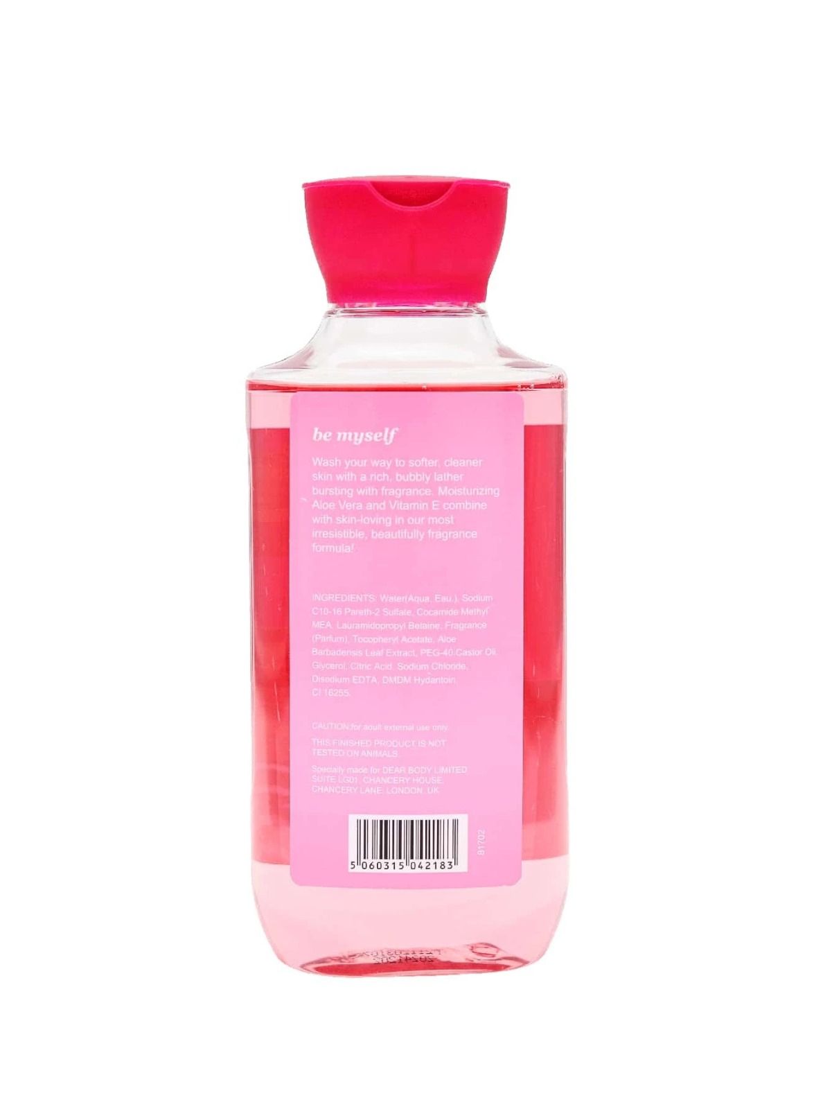 Dear Body Be Myself Shower Gel Body Luxuries Signature Collection with Aloe Vera, Grape Seed Extract Revitalizes Smoothens  Body Care Body Washes Signature Collection Body Luxuries
