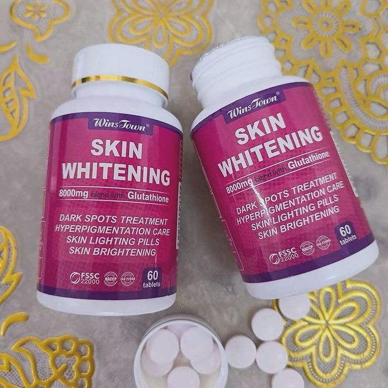 Daynee Skin Whitening Pills - Clears Dark Spot Glutathione Whitening Pills - Dark Spots & Acne Scar Remover - 5000g - Made in USA - Vegan Skin Bleaching Pills with Anti-Aging & Antioxidant Effect
