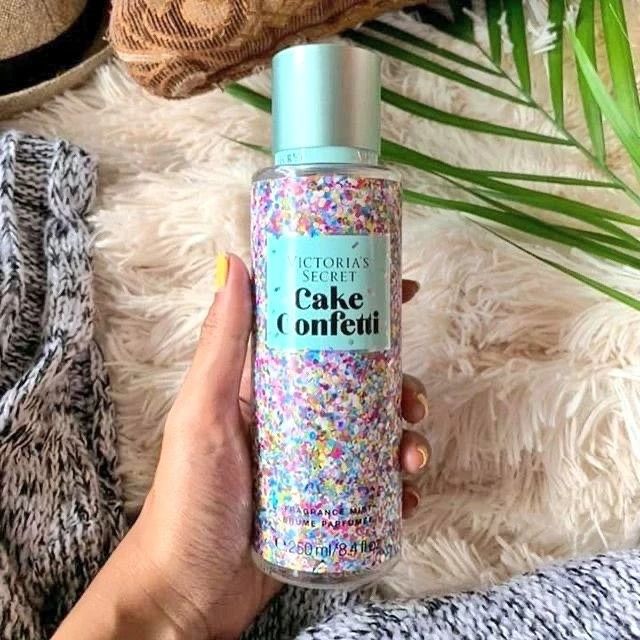 Victoria's Secret Cake Confetti Fragrance Mist 250ml - Romantic Perfume Set for Women - Long-Lasting, Non-Irritating, Multi-Purpose Spray Fragrances for Women Girls Body Signaaure Collections