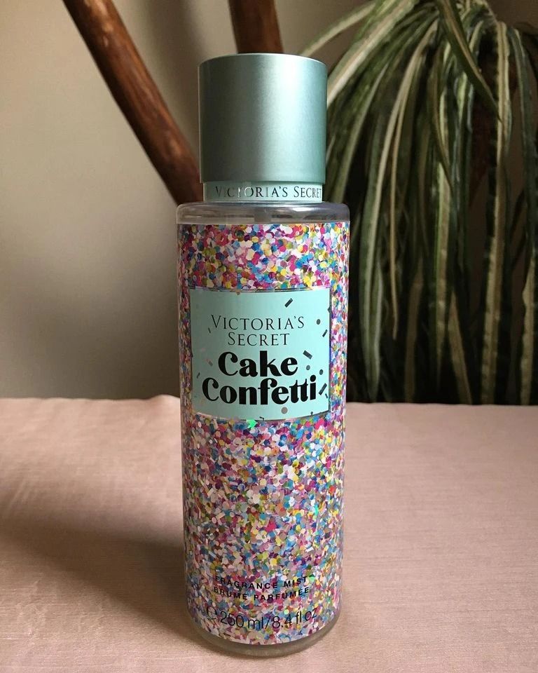 Victoria's Secret Cake Confetti Fragrance Mist 250ml - Romantic Perfume Set for Women - Long-Lasting, Non-Irritating, Multi-Purpose Spray Fragrances for Women Girls Body Signaaure Collections