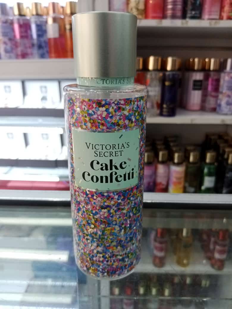 Victoria's Secret Cake Confetti Fragrance Mist 250ml - Romantic Perfume Set for Women - Long-Lasting, Non-Irritating, Multi-Purpose Spray Fragrances for Women Girls Body Signaaure Collections