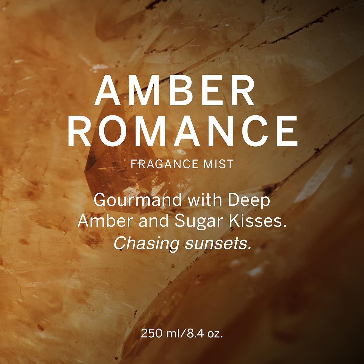 Victoria's Secret Amber Romance Fragrance Mist 250ml - Romantic Perfume Set for Women - Long-Lasting, Non-Irritating, Multi-Purpose Spray Fragrances for Women Girls Body Signaaure Collections