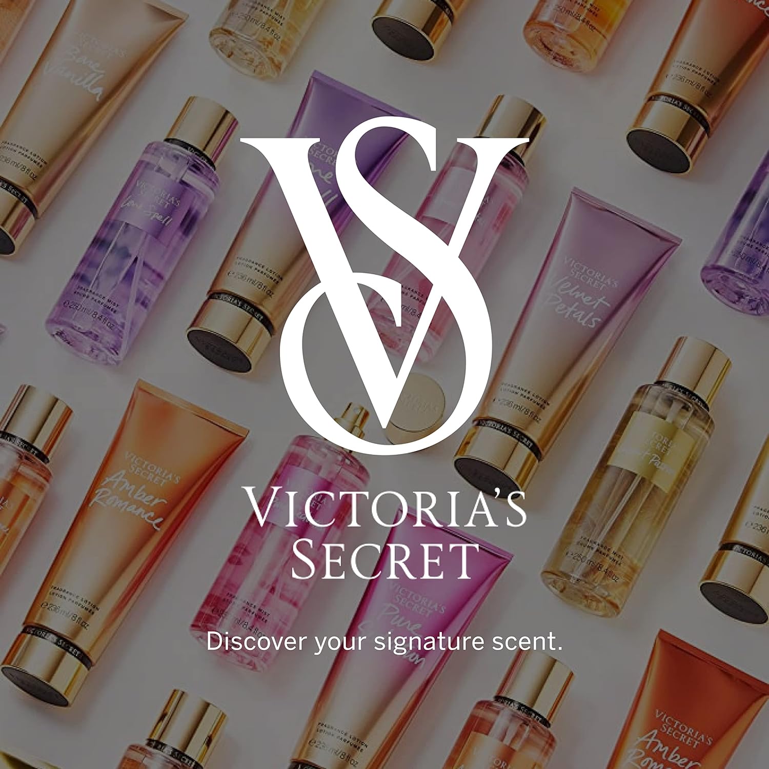 Victoria's Secret Amber Romance Fragrance Mist 250ml - Romantic Perfume Set for Women - Long-Lasting, Non-Irritating, Multi-Purpose Spray Fragrances for Women Girls Body Signaaure Collections