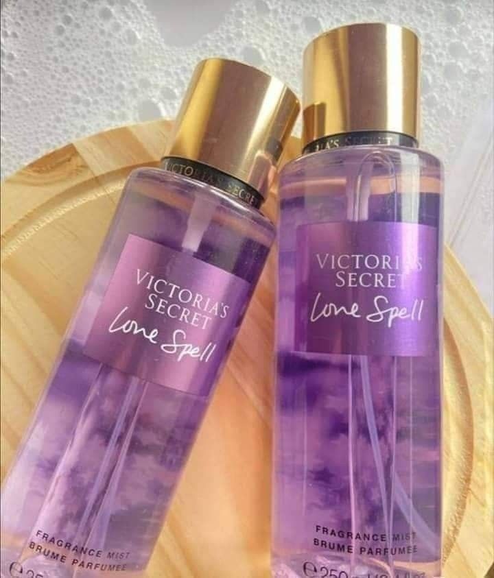 Victoria's Secret Love Spell La Creme 250ml Fragrance Body Mist For Women Romantic Perfume Set for Women - Long-Lasting, Non-Irritating, Multi-Purpose Spray Girls Body Signature Collections