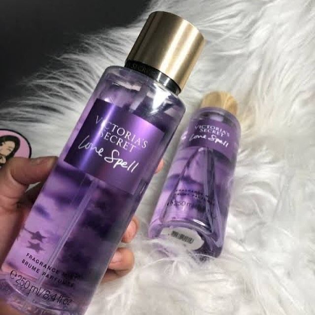 Victoria's Secret Love Spell La Creme 250ml Fragrance Body Mist For Women Romantic Perfume Set for Women - Long-Lasting, Non-Irritating, Multi-Purpose Spray Girls Body Signature Collections