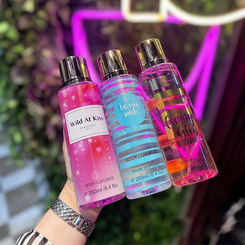Body Luxuries Wild At Kiss 250ml Fragrance Body Mist For Women Romantic Perfume Set for Women - Long-Lasting, Non-Irritating, Multi-Purpose Spray Girls Body Signature Collections