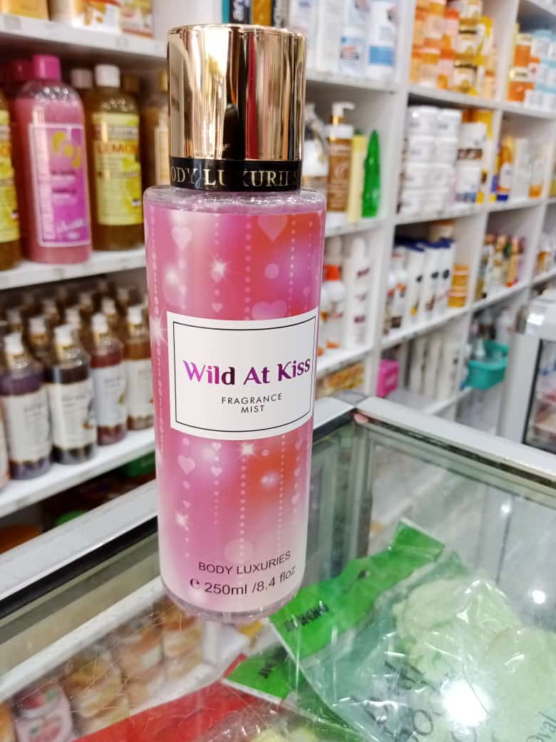 Body Luxuries Wild At Kiss 250ml Fragrance Body Mist For Women Romantic Perfume Set for Women - Long-Lasting, Non-Irritating, Multi-Purpose Spray Girls Body Signature Collections