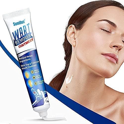 Sumifun Wart Remover Cream, Skin Tag Remover for Common Warts, Corn, Callus Warts &amp; Skin Tag Removal Natural Ingredients Portable Sumifun Wart Remover Cream