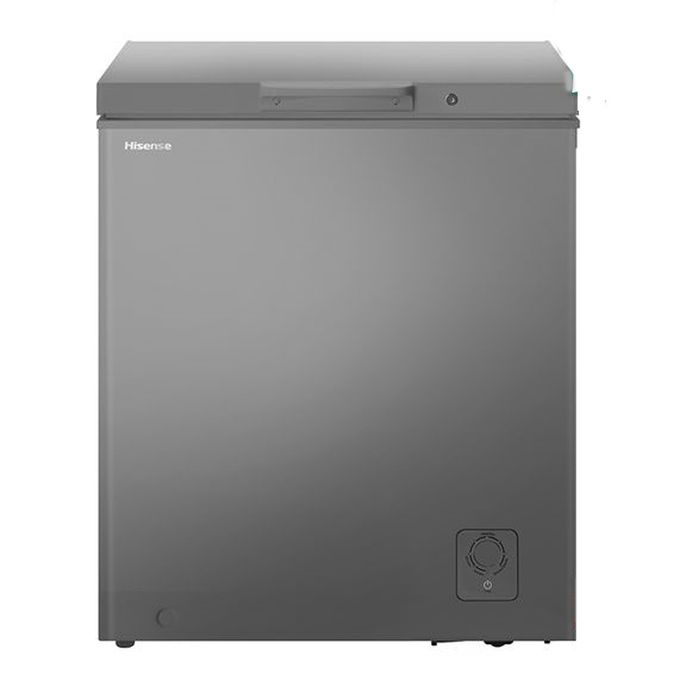 Hisense FC-18DD4SA Chest Freezer, Silver, 144L