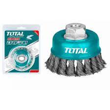 TOTAL TAC32041  Wire cup brush 100mm, 4"