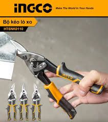 INGCO HTSNK0110 3 Pcs aviation snip set 250mm（10"）