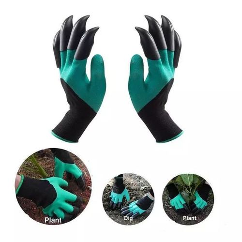 Breathable Gardening Gloves With Claws For Digging & Planting