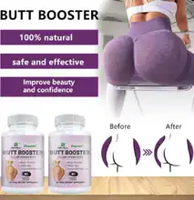 Wins Town Butt Booster, Fooler Hips And Big Butt - 60 Capsules