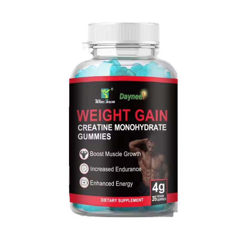 Weight Gain Supplement Creatine Monohydrate Gummies Gain Weight Pill for Muscle Strength and Energy Boost