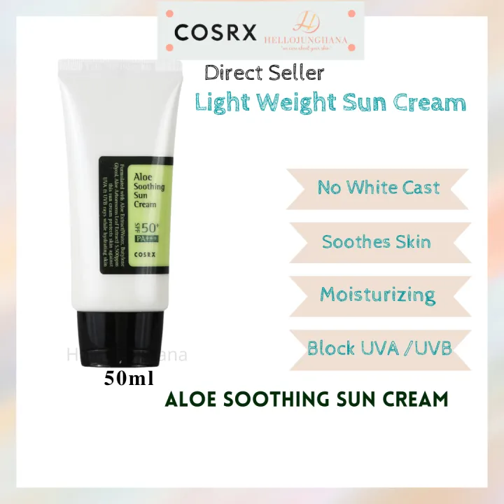 Cosrx Aloe Soothing Sun Cream SPF50 PA+++ 50ml