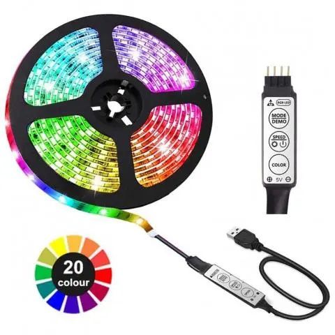 Popular 2835 Rgb LED  USB Desktop Screen Backlight Lighting Flexible Led Strip Light USB TV LED Strip Lights Snake light